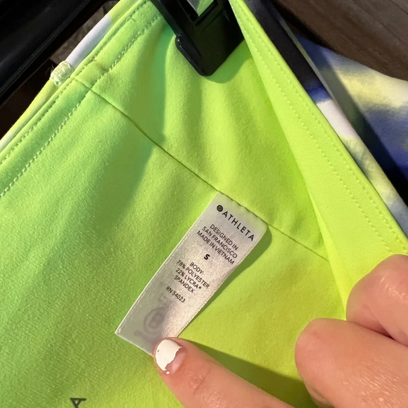 Athleta women’s elation 7/8 tie dye tight size small - Picture 8 of 9